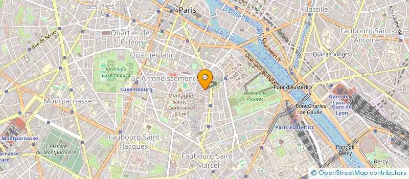 localisation de l'entreprise MONSIEUR ALEXIS BEGUE  PARIS