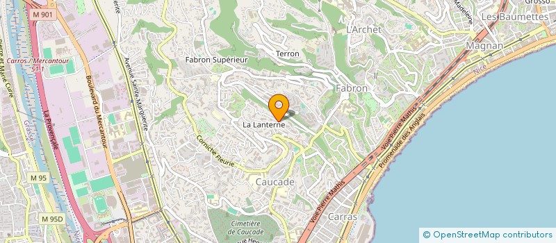 localisation de l'entreprise MONSIEUR ALEXIS BELHASSEN à NICE