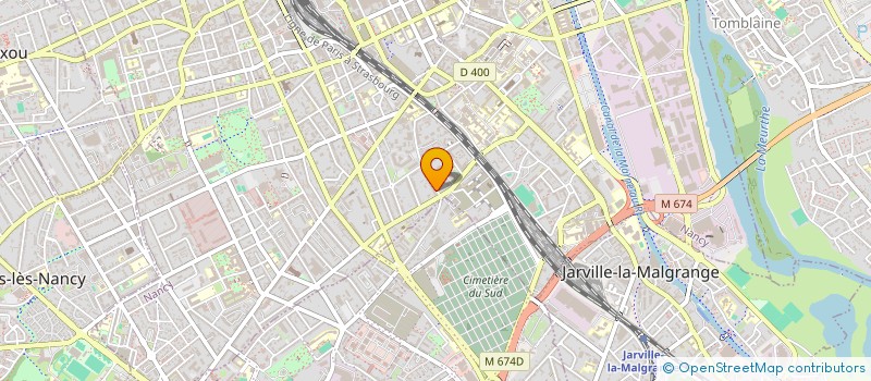 localisation de l'entreprise MONSIEUR ALEXIS BELIARD  NANCY