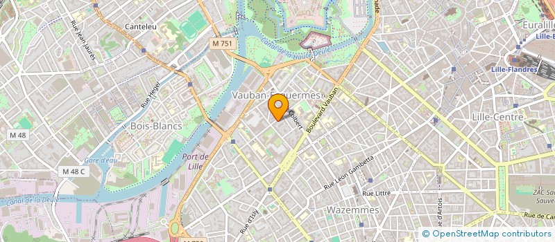 localisation de l'entreprise MONSIEUR ALEXIS BENOIT à LILLE