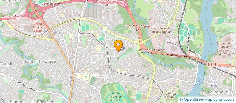 localisation de l'entreprise MONSIEUR ALEXIS BENTIFRAOUINE à NANTES