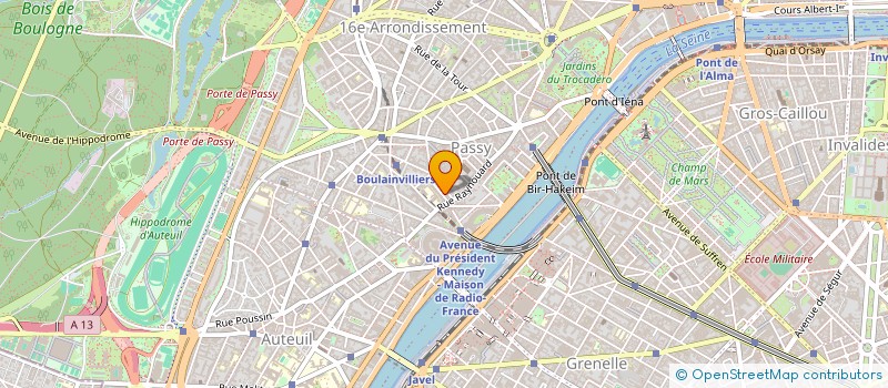 localisation de l'entreprise MONSIEUR ALEXIS BERANGER  PARIS