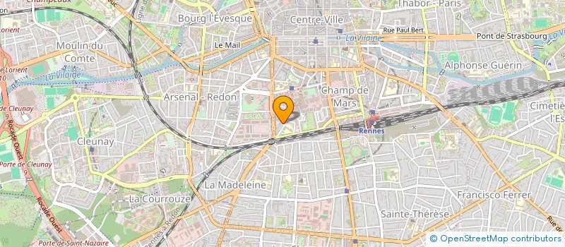 localisation de l'entreprise MONSIEUR ALEXIS BERGER  RENNES