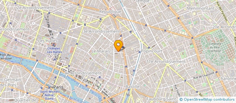 localisation de l'entreprise MONSIEUR ALEXIS BERGOIN  PARIS