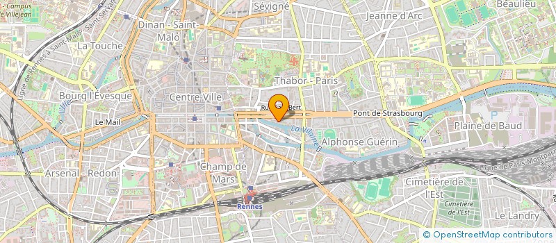 localisation de l'entreprise MONSIEUR ALEXIS BERGUE  RENNES