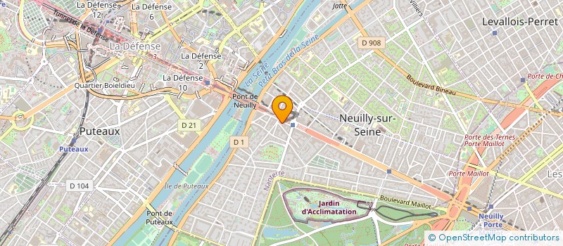 localisation de l'entreprise MONSIEUR ALEXIS BERNARD à NEUILLY-SUR-SEINE