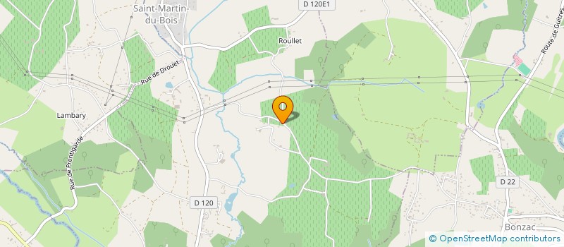 localisation de l'entreprise MONSIEUR ALEXIS BERNARD  SAINT-MARTIN-DU-BOIS