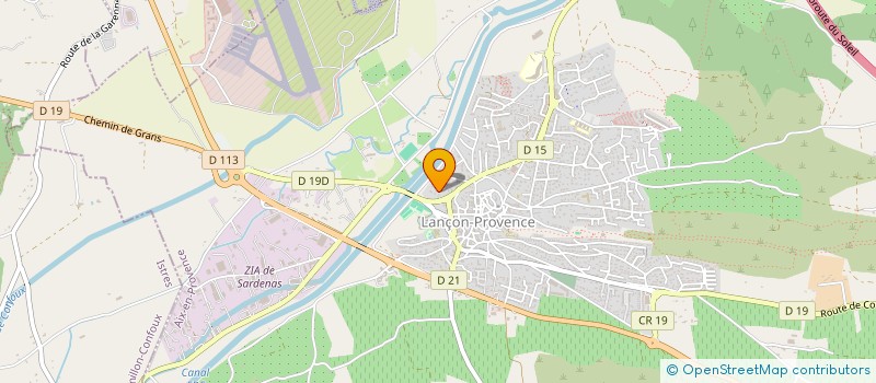 localisation de l'entreprise MONSIEUR ALEXIS BERROYER à LANCON-PROVENCE