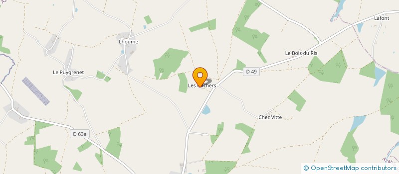 localisation de l'entreprise MONSIEUR ALEXIS BERTHOMMIER  AZAT-LE-RIS