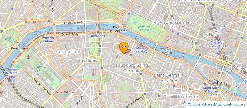 localisation de l'entreprise MONSIEUR ALEXIS BIDET  PARIS