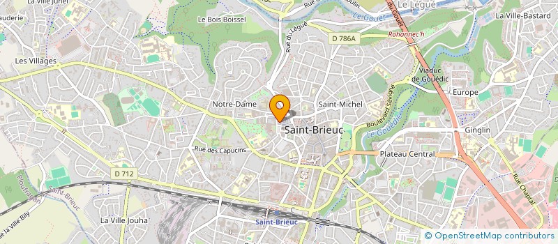 localisation de l'entreprise MONSIEUR ALEXIS BINGOL à SAINT-BRIEUC