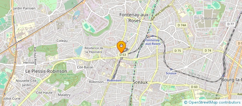 localisation de l'entreprise MONSIEUR ALEXIS BISMUTH HARHAR à FONTENAY-AUX-ROSES