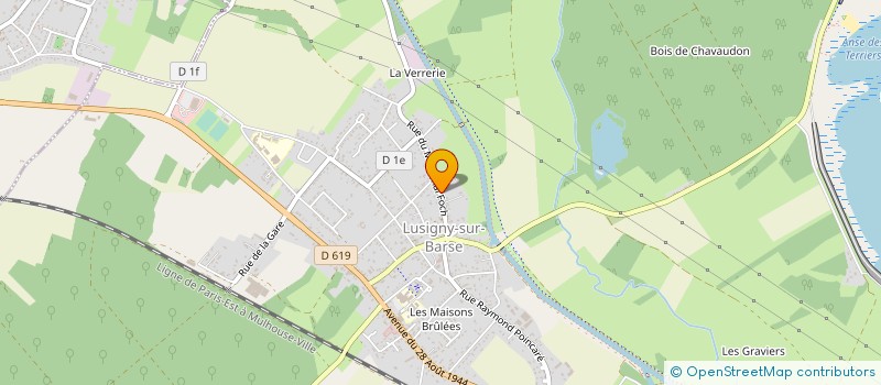 localisation de l'entreprise MONSIEUR ALEXIS BITZER à LUSIGNY-SUR-BARSE