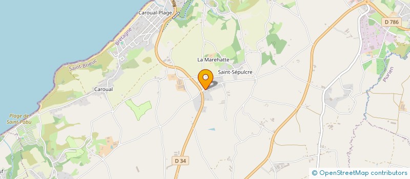 localisation de l'entreprise MONSIEUR ALEXIS BLANCHET à ERQUY