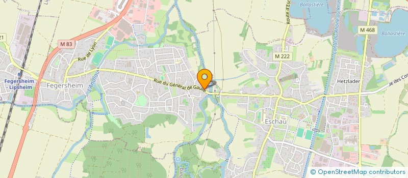 localisation de l'entreprise MONSIEUR ALEXIS BLANSCHE  FEGERSHEIM