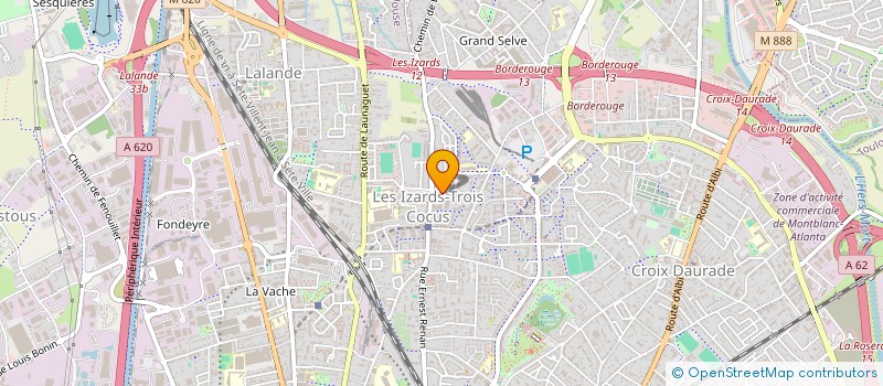 localisation de l'entreprise MONSIEUR ALEXIS BLONDELLE à TOULOUSE