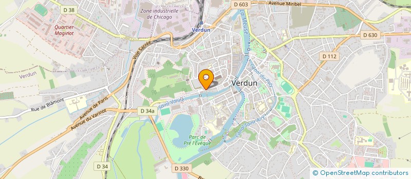 localisation de l'entreprise MONSIEUR ALEXIS BOBAN  VERDUN