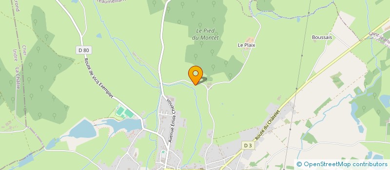 localisation de l'entreprise MONSIEUR ALEXIS BOCCANFUSO  VORNAY