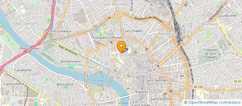 localisation de l'entreprise MONSIEUR ALEXIS BOIL  TOULOUSE