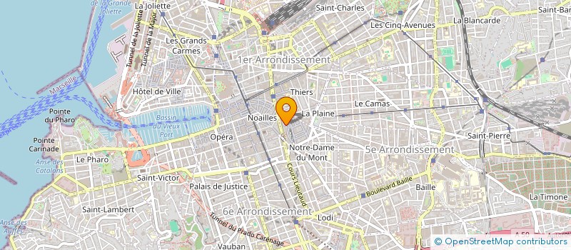 localisation de l'entreprise MONSIEUR ALEXIS BOILLEY à MARSEILLE