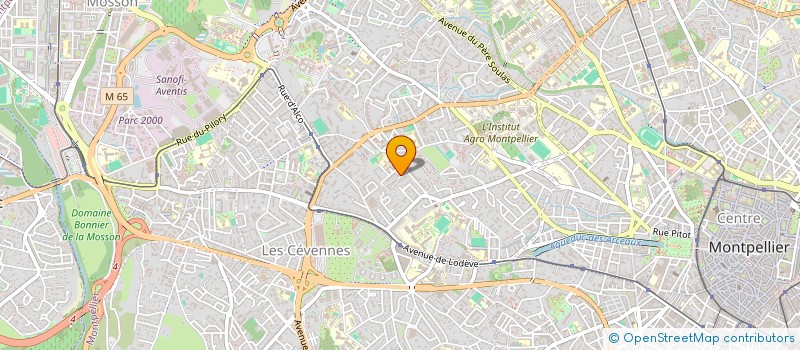 localisation de l'entreprise MONSIEUR ALEXIS BOISSONNADE à MONTPELLIER