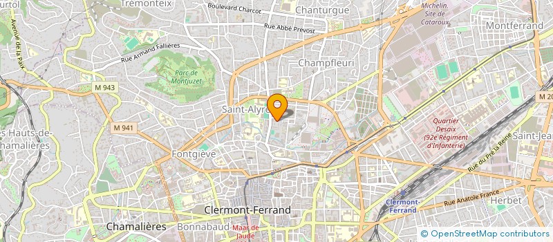 localisation de l'entreprise MONSIEUR ALEXIS BOIVIN  CLERMONT-FERRAND