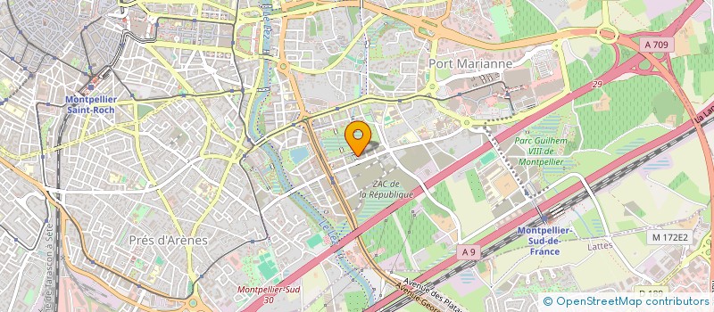 localisation de l'entreprise MONSIEUR ALEXIS BONAVENTURE à MONTPELLIER