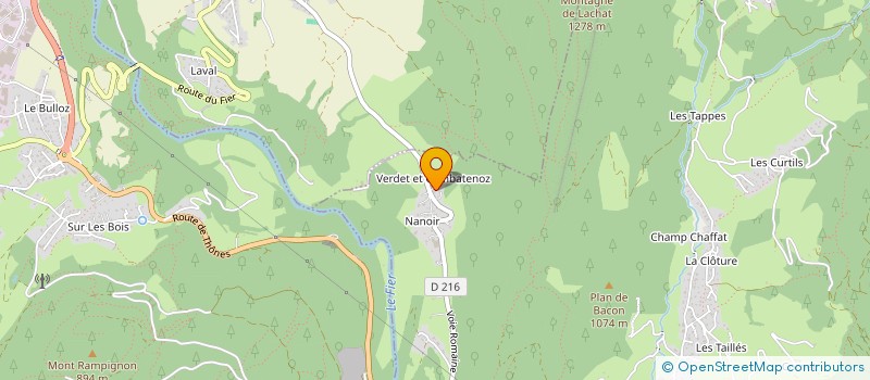 localisation de l'entreprise MONSIEUR ALEXIS BONGARD  DINGY-SAINT-CLAIR