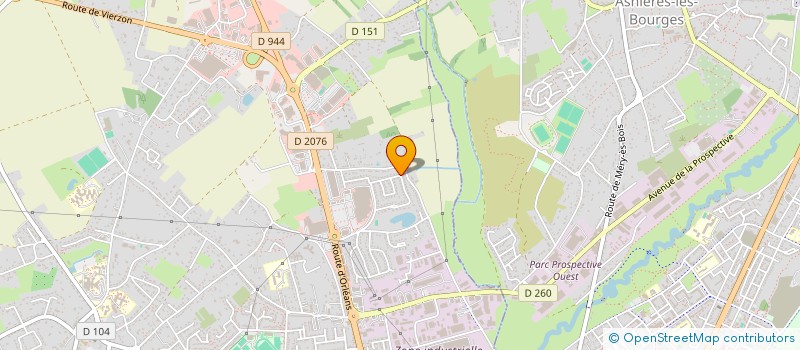 localisation de l'entreprise MONSIEUR ALEXIS BONNET  SAINT-DOULCHARD