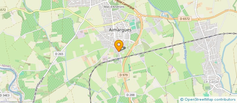 localisation de l'entreprise MONSIEUR ALEXIS BOUCHER  AIMARGUES