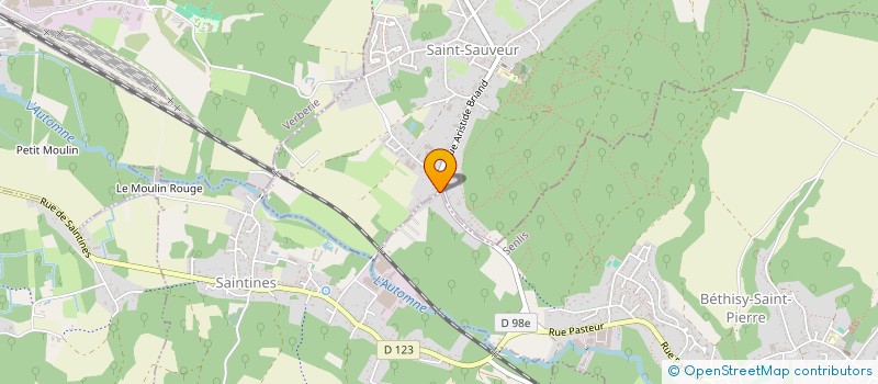 localisation de l'entreprise MONSIEUR ALEXIS BOUCHER  PONT-SAINTE-MAXENCE