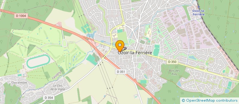 localisation de l'entreprise MONSIEUR ALEXIS BOUILLON  OZOIR-LA-FERRIERE