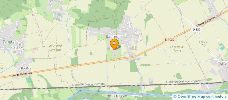 localisation de l'entreprise MONSIEUR ALEXIS BOULIEU  BABUF