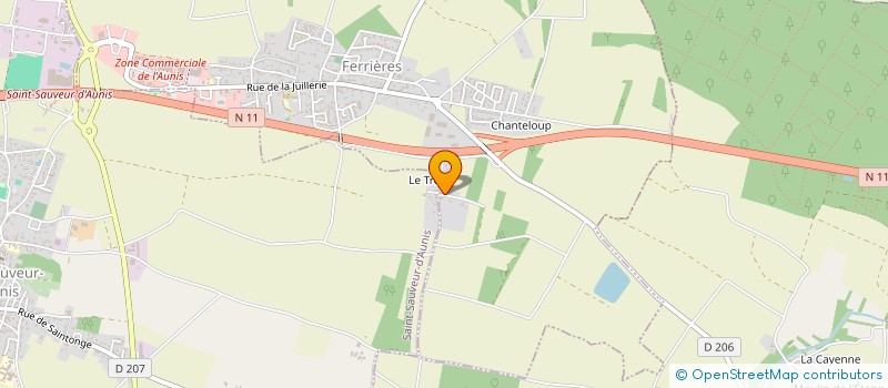 localisation de l'entreprise MONSIEUR ALEXIS BOUQUET à FERRIERES