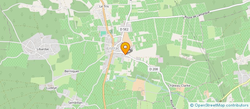 localisation de l'entreprise MONSIEUR ALEXIS BOUR  LISTRAC-MEDOC