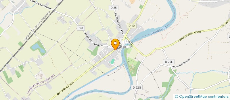 localisation de l'entreprise MONSIEUR ALEXIS BOURGOIN à SAINT-JULIEN-SUR-GARONNE