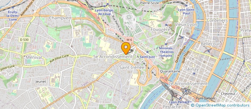 localisation de l'entreprise MONSIEUR ALEXIS BOURQUIN à LYON