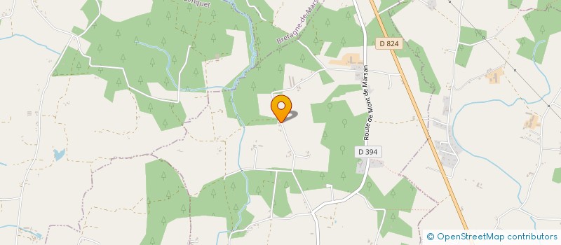 localisation de l'entreprise MONSIEUR ALEXIS BRETHOUS  ST MAURICE SUR ADOUR