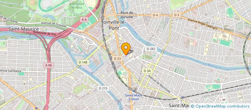 localisation de l'entreprise MONSIEUR ALEXIS BRIANT  JOINVILLE LE PONT