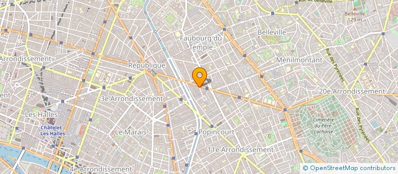 localisation de l'entreprise MONSIEUR ALEXIS BRICLOT  PARIS