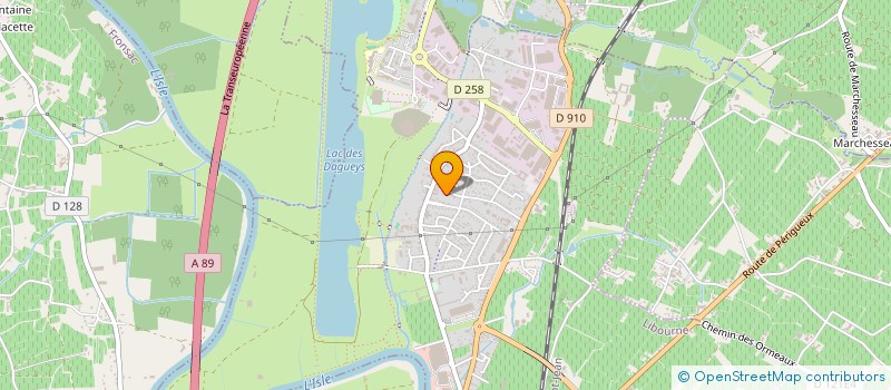 localisation de l'entreprise MONSIEUR ALEXIS BRIN  LIBOURNE