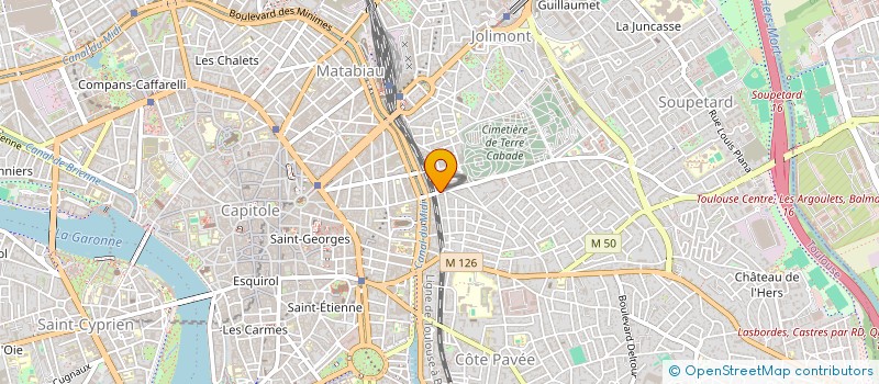 localisation de l'entreprise MONSIEUR ALEXIS BRIS à TOULOUSE