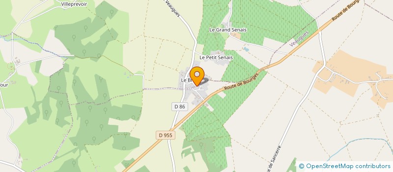 localisation de l'entreprise MONSIEUR ALEXIS BRISSET  CREZANCY-EN-SANCERRE