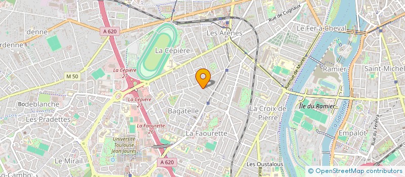 localisation de l'entreprise MONSIEUR ALEXIS BROUSSEAU à TOULOUSE