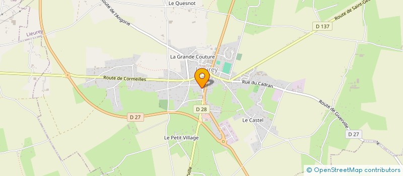 localisation de l'entreprise MONSIEUR ALEXIS BROUTE  LIEUREY