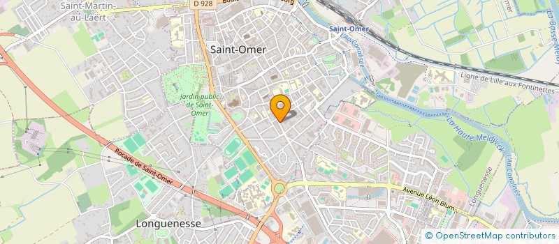 localisation de l'entreprise MONSIEUR ALEXIS BUIRE  SAINT-OMER