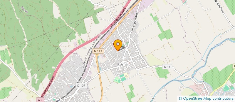 localisation de l'entreprise MONSIEUR ALEXIS BULAND  BERNIS