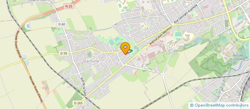 localisation de l'entreprise MONSIEUR ALEXIS BULTEZ  DAINVILLE