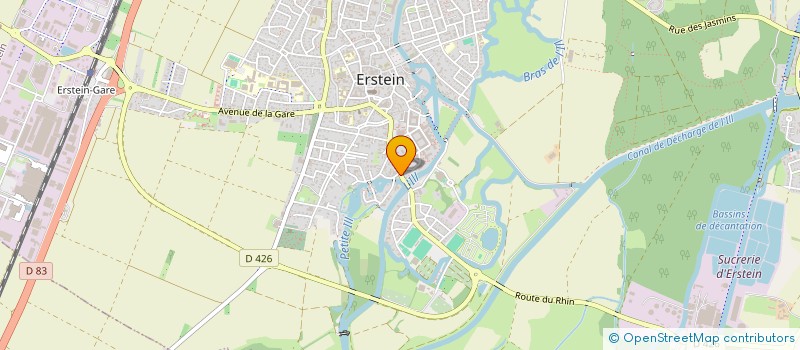 localisation de l'entreprise MONSIEUR ALEXIS BURCKEL  ERSTEIN