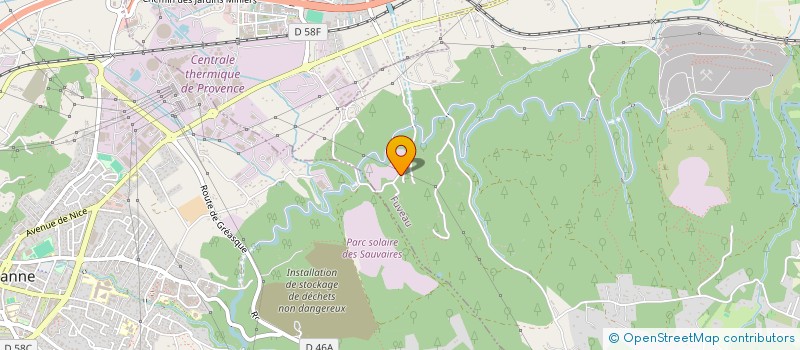 localisation de l'entreprise MONSIEUR ALEXIS BUTET  FUVEAU